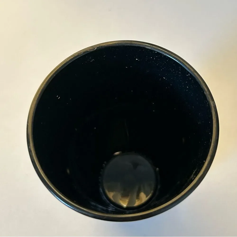 Black and Yellow Graphic Tumbler